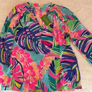 Lilly Pulitzer Multicolor Tropical Blouse